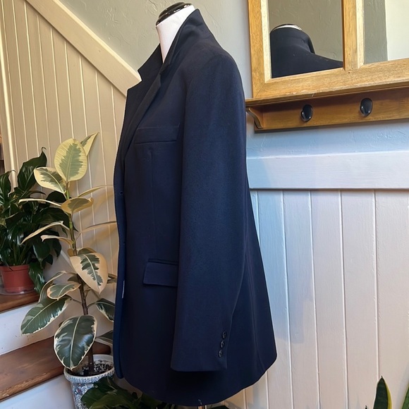 Neiman Marcus 100% Cashmere Black Blazer Louis Dell’ Olio Made in Italy - Picture 10 of 13